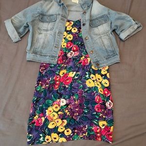 Colorful vintage dress